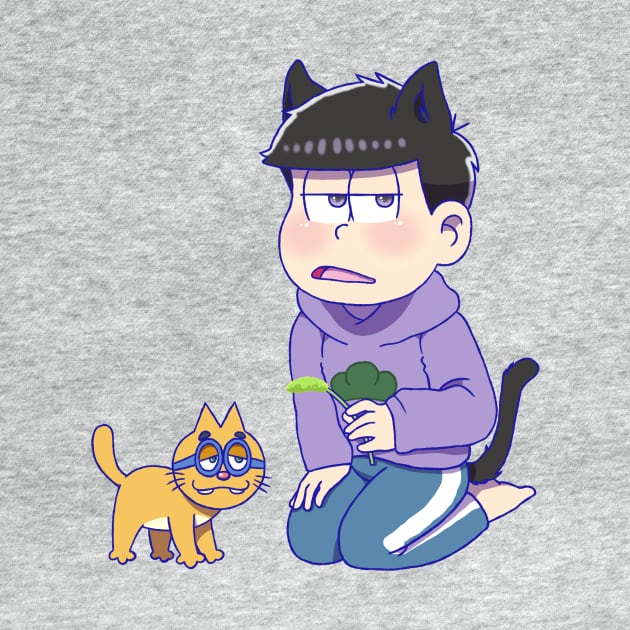 Osomatsu-san : Ichimatsu Chibi by UndertaleSquirrel